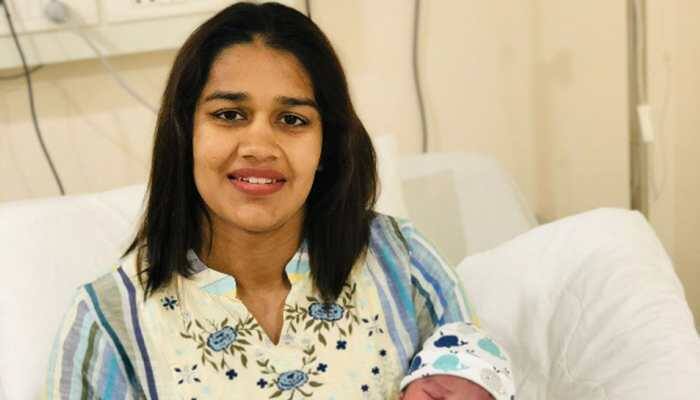 Babita Phogat welcomes baby boy, wrestler shares pictures