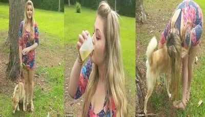 This US girl drinks dog's urine every day; here's why