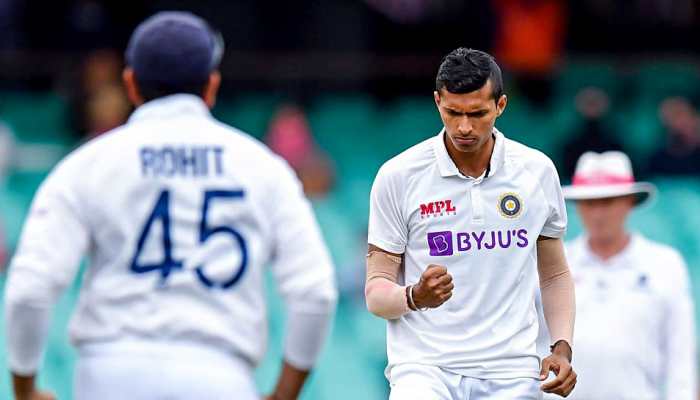 India vs Australia fourth Test: Paceman Navdeep Saini taken off field injured