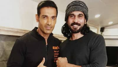 Actor Rajeev Pillai and John Abraham bond over football on Satyamev Jayate 2 sets!