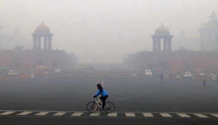 Trains delayed as dense fog engulfs Delhi-NCR region, air quality remains poor