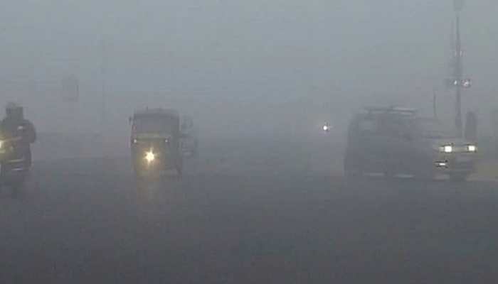 Dense fog, cold weather conditions prevail in Delhi-NCR, 16 trains running late due to poor visibility 