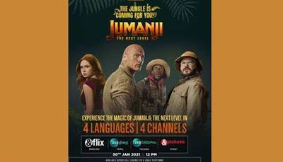 Your ticket to Hollywood with a Dwayne Johnson blockbuster Jumanji: The Next Level on &Flix!
