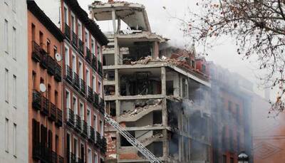 Building collapses in central Madrid explosion, several injured: Report