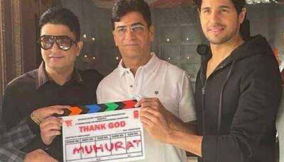 Sidharth Malhotra, Ajay Devgn, Rakul Preet Singh starrer ‘Thank God’ goes on floor