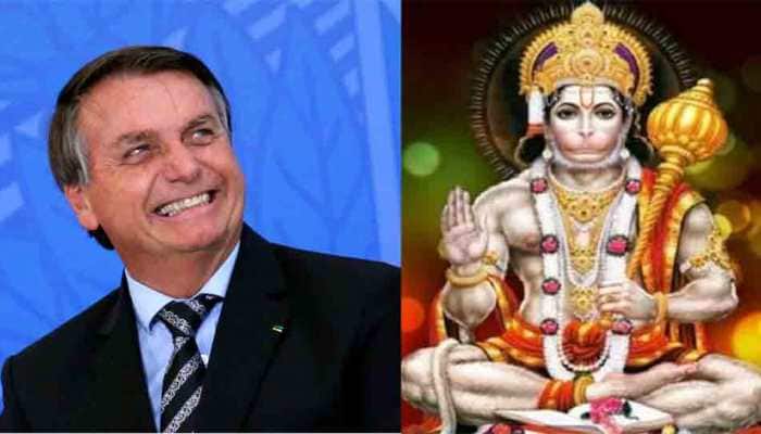 Brazil President Jair Bolsonaro thanks PM Narendra Modi for COVID vaccine doses, shares Lord Hanuman image
