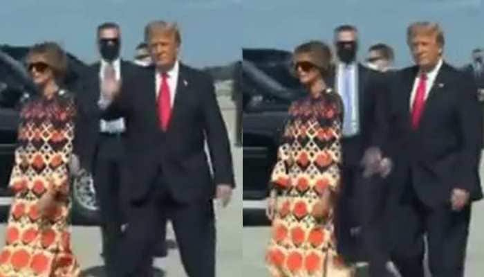Melania refuses to pose with Donald Trump, after WH exit; Twitter flooded with memes