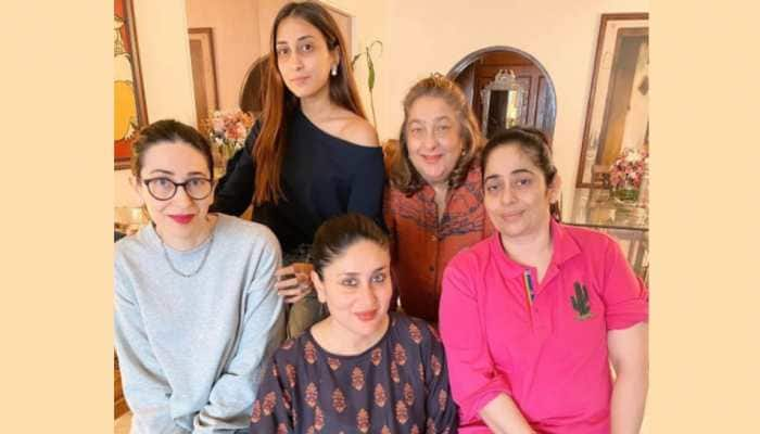 Kareena Kapoor spends quality time with family in new home, Karisma Kapoor shares adorable group pic