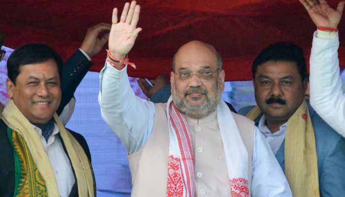 Will make state free from bullets, agitations and floods in five years: Amit Shah in Assam