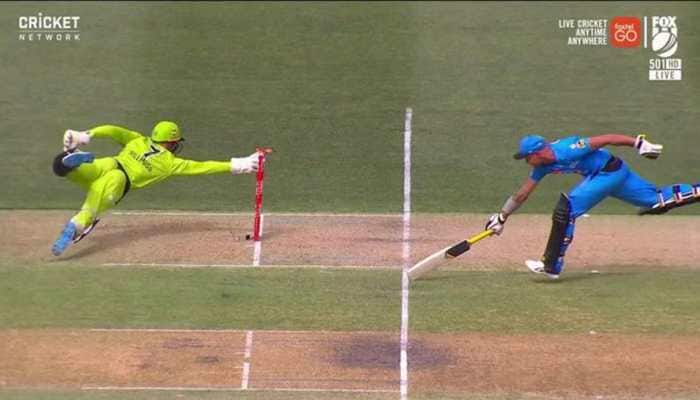Adelaide Strikers batsman gets run out twice in one ball; watch video