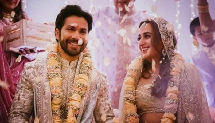 Varun Dhawan ties the knot with Natasha Dalal; see first pics