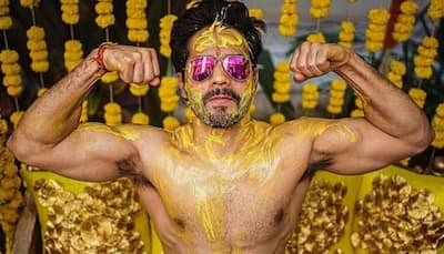 Varun Dhawan shares glimpse of pre-wedding festivities with shirtless picture, take a look