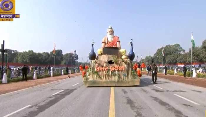 Ayodhya on Rajpath: UP&#039;s Republic Day tableau showcases replica of Ram temple