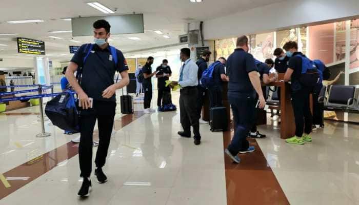 IND vs ENG: Joe Root and co. land in Chennai for upcoming Test series against India IND vs ENG: Joe Root and co. land in Chennai for upcoming Test series against India