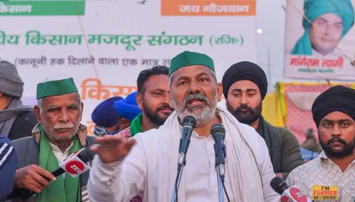 Farmers' protests: Want our people to be released, there won't be any agreement under pressure, says Bharatiya Kisan Union leader Rakesh Tikait