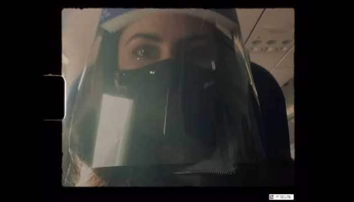 Katrina Kaif takes off to shoot upcoming film ‘Phone Bhoot’, posts video from plane- Watch