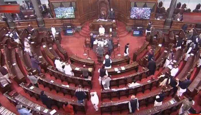 Farmer issue hits Rajya Sabha proceedings, House adjourned for the day