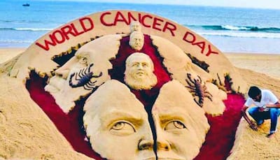 On World Cancer Day, Sudarsan Pattnaik's sand art gives hope for a 'world free from deadly disease'