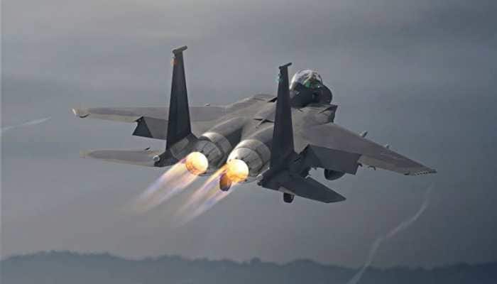 F-15EX multi-role combat aircraft&#039;s historic first flight: WATCH