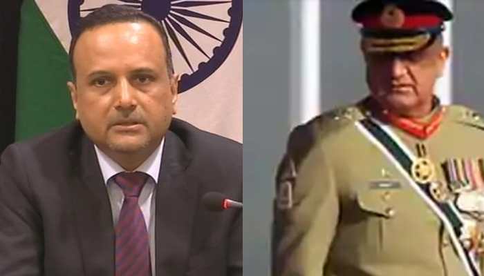 Pakistan Army chief General Qamar Javed Bajwa makes remark on Jammu and Kashmir, India responds