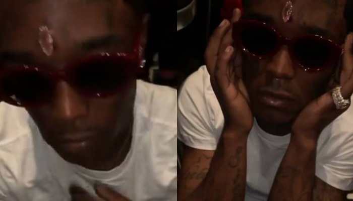 Bizarre! US rapper Lil Uzi Vert gets pink diamond implanted into his forehead - check video