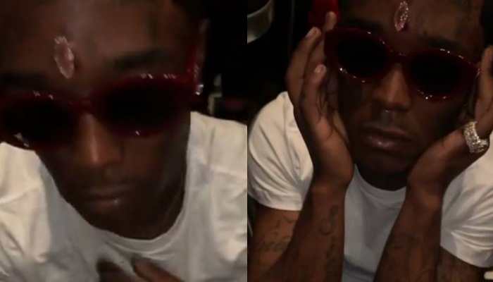 Bizarre Us Rapper Lil Uzi Vert Gets Pink Diamond Implanted Into His Forehead Check Video Viral News Zee News