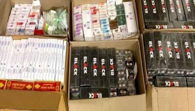 Foreign cigarettes worth Rs 20 lakh seized by DRI in Bhopal