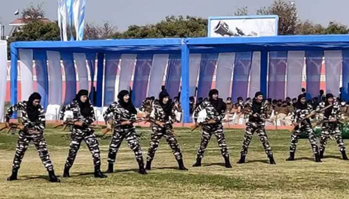 CRPF&#039;s first women team inducted into CoBRA commando unit to take on Naxals