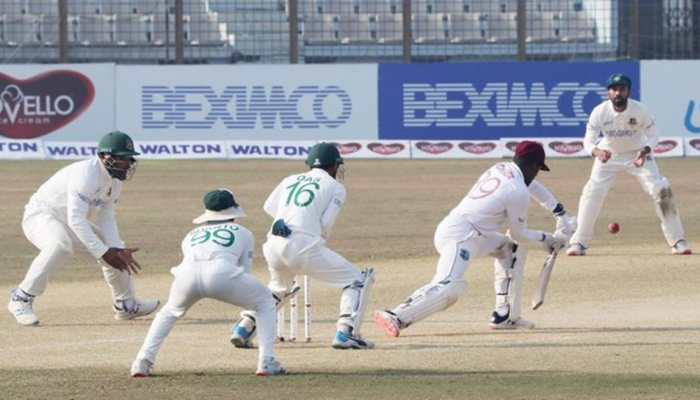 BAN vs WI, 1st Test: Hosts need seven wickets to win on final day