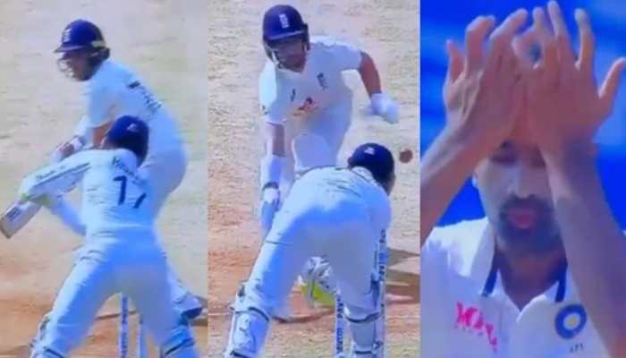 IND vs ENG 1st Test: Disappointed R Ashwin covers face with hands after Rishabh Pant misses easy stumping; watch video