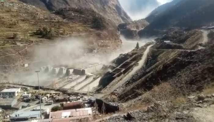 Glacier burst in Uttarakhand 