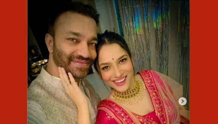 Ankita Lokhande dances to romantic number for beau Vicky Jain as Propose Day surprise, watch video