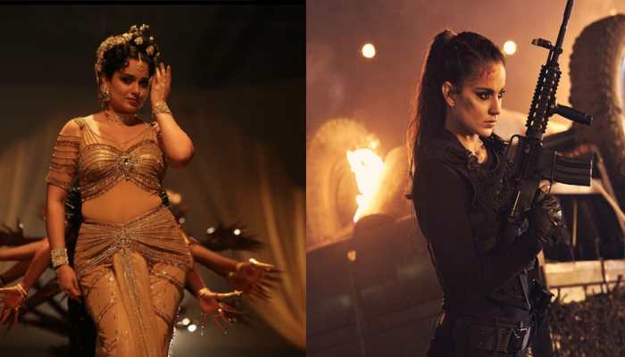 Kangana Ranaut drops massive body transformation pics from 'Thalaivi', compares self to Meryl Streep and Gal Gadot - In Pics