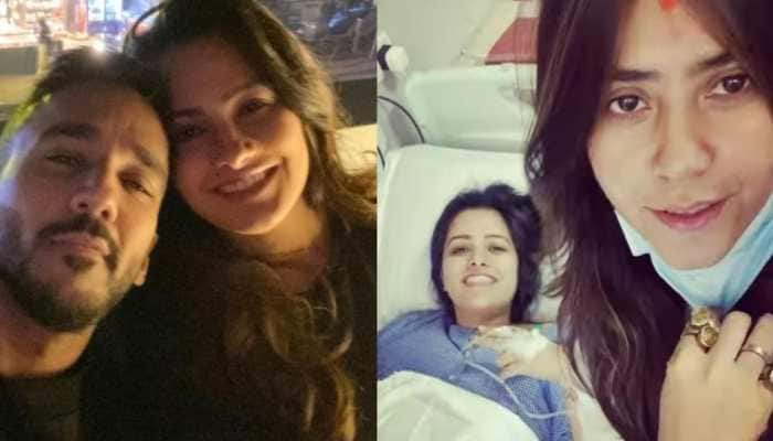 Ekta Kapoor visits BFF Anita Hassanandani, announces her &#039;nephew is born&#039;- Watch video 