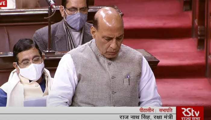 Not an inch of land will be given to China: Rajnath Singh tells Rajya Sabha on Ladakh situation