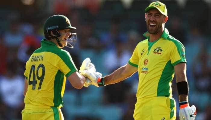 Australian duo of Steve Smith (left) and Glenn Maxwell are both in the IPL 2021 auction with a reserve price of Rs 2 crore. (Source: Twitter)