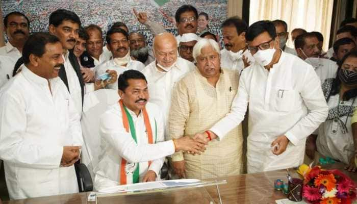 Nana Patole officially takes over as Maharashtra&#039;s Congress president