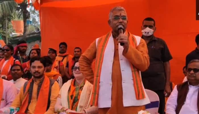 BJP will form next govt in West Bengal: West Bengal BJP president Dilip Ghosh, says `paribortan hobe`