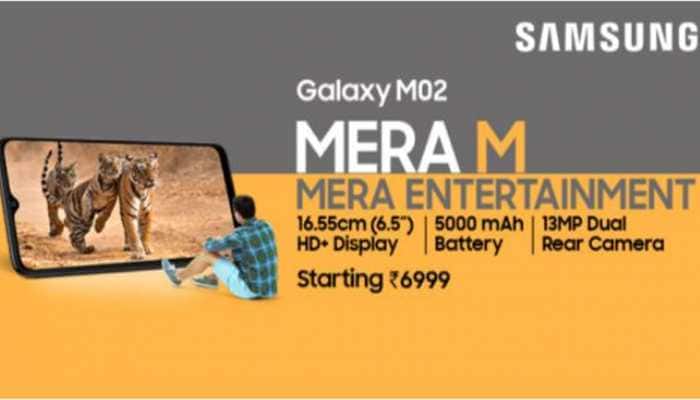 Entertainer of the Year: Meet the all-new Galaxy M02 with a big 5000 mAh battery &amp; large 6.5” Display