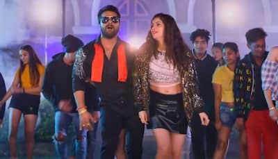 Khesari Lal Yadav and Ayushi Tiwari's latest 2021 Bhojpuri song Apni To Jaise Taise sets internet on fire - Watch