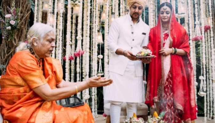 Dia Mirza hails woman priest who solemnised her wedding- See pics