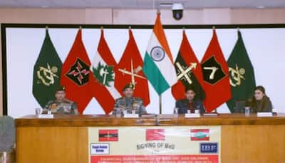 Indian Army signs MoU With Punit Balan’s Indrani Balan foundation for financial sustainability of army goodwill schools of Kashmir