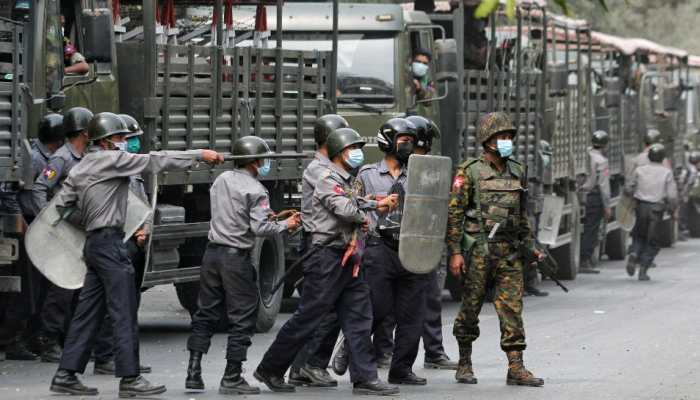 Myanmar coup: Two killed in Mandalay city after police, soldiers fire to disperse protesters
