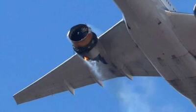 Thought we were done: Passengers recall horrific incident when plane's engine burst into flames mid-air