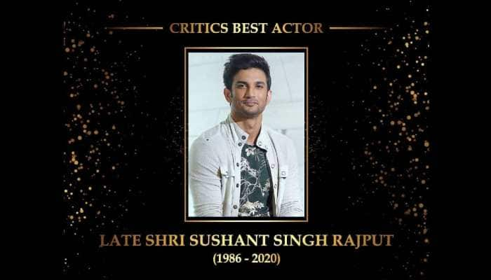 Sushant Singh Rajput honoured with posthumous Dadasaheb Phalke Award