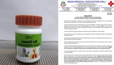 IMA demands explanation from Centre over Patanjali's claim on Coronil, expresses shock