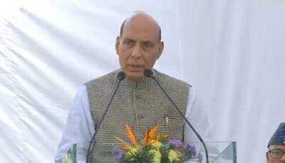 Union Defence Minister Rajnath Singh inaugurates skill development centre for fire safety training