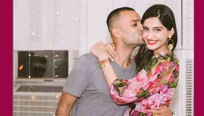 Sonam Kapoor shares candid photo of husband Anand Ahuja, calls him 'workaholic'