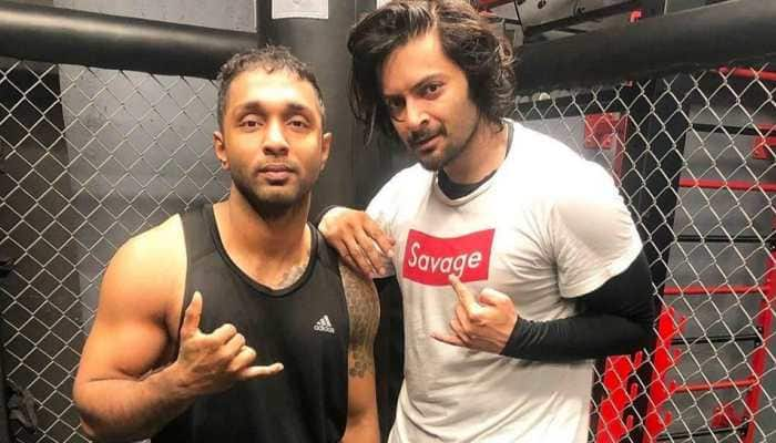 Ali Fazal takes to kickboxing, trains with famous fitness MMA coach Rohit Nair