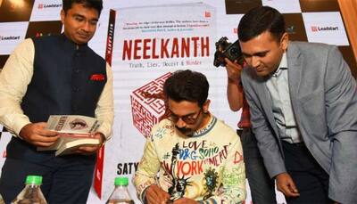 Bollywood Superstar Rajkummar Rao launches 'Neelkanth' by IRS Officers, Satyam Srivastava and Rajeev Garg